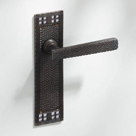 Arts & Crafts Door Handles Bronze