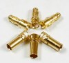 Bullet Connec 3.5mm M & F Open