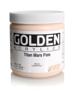 Golden Golden Heavy Body Acrylic Titan Mars Pale 8oz