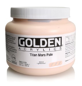 Golden Golden Heavy Body Acrylic Titan Mars Pale 32oz