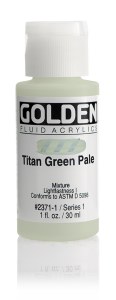 Golden Fluid Acrylic 1oz Titan Green