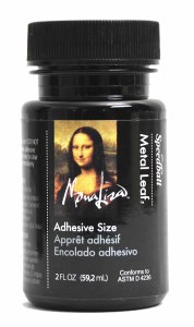 Mona Lisa Metal Leaf Adhesive 2 oz.