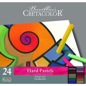 Cretacolor Hard Pastel Carre Tin Set /24