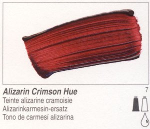 Golden Heavy Body Acrylic Alizarin Crimson Hue 4oz 1450-4
