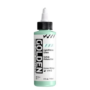 Golden High Flow Acrylics LIGHT GREEN Y/S 4oz