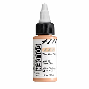 Golden High Flow Acrylics TITAN MARS PALE 1oz