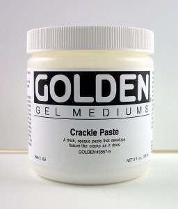 Golden Crackle Paste 16oz 3557-6