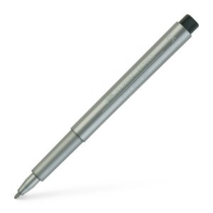 Faber-Castell Pitt Artist Pen - Silver 1.5mm