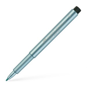 Faber-Castell Pitt Artist Pen - Blue Metallic 1.5mm