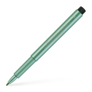 Faber-Castell Pitt Artist Pen - Green Metallic 1.5mm