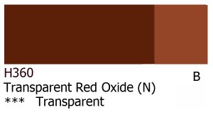 Holbein Artists Oil 40ml Transparent Red Oxide (N)