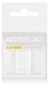 Montana Acrylic Marker Replacement Nibs Extra Fine .7mm 5 pack