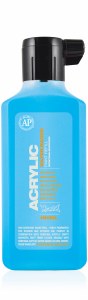 Montana Acrylic Paint Marker Refill 180ml Blue Light