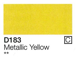 Holbein Acryla Gouache Metallic Yellow (C) 20ml