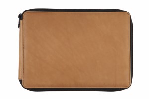 Global Art Brown Leather Pencil Case 120ct.