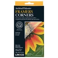 Lineco Archival Polyester Framers Corners 1 3/8&quot;