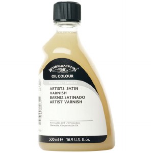 Winsor &amp; Newton Artist Satin Varnish 500ml