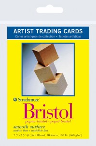 Artist Trading Cards Bristol Smooth 2.5x3.5 20 sheets