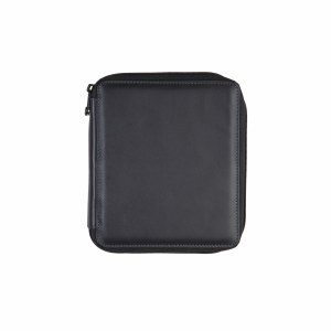 Global Art Black Leather Pencil Case 72ct.