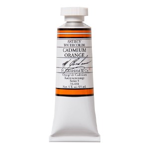 M. Graham Watercolor Cadmium Orange 5oz