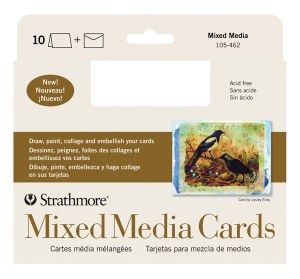 Strathmore Mixed Media Cards 5x6.875 10pk