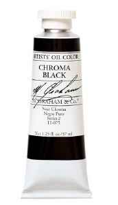 M. Graham Oil Chroma Black 37ml