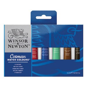 Winsor &amp; Newton Cotman 12 Tube 8ml Set