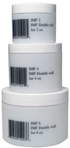 Empty Plastic Double Wall Jar 4oz