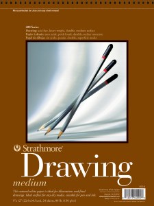 Strathmore 400 Series Drawing Paper Pad 11x14