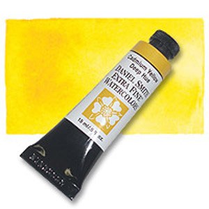 Daniel Smith Extra Fine Watercolor 15ml Cadmium Yellow Deep Hue