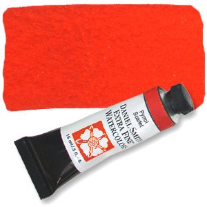 Daniel Smith Extra Fine Watercolor 15ml Pyrrol Scarlet