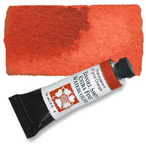 Daniel Smith Extra Fine Watercolor 15ml Transparent Pyrrol Orange