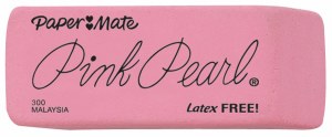 Pink Pearl Eraser