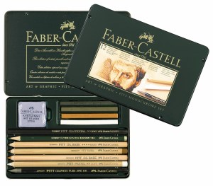 Faber-Castell Pitt Monochrome Pastel Set of 12