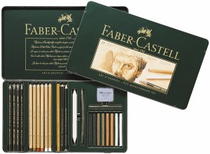 Faber-Castell Pitt Monochrome Pastel Set of 25