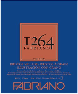 FABRIANO 1264 Bristol Vellum 18X24, 20 sheets