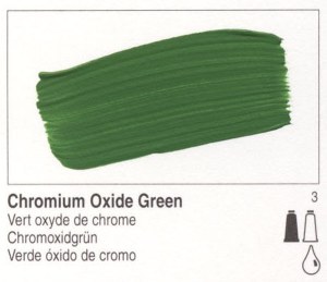 Golden Fluid Acrylic Chromium Oxide Green 1oz 2060-1