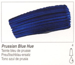 Golden Fluid Acrylic Historical Prussian Blue Hue 32oz 2439-7