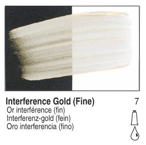 Golden Fluid Acrylic Interference Gold Fine 16oz 2467-6