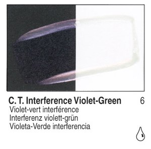 Golden Fluid Acrylic Interference Violet/Green 16oz 2486-6