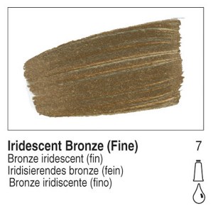 Golden Fluid Acrylic Iridescent Bronze Fine 8oz 2450-5