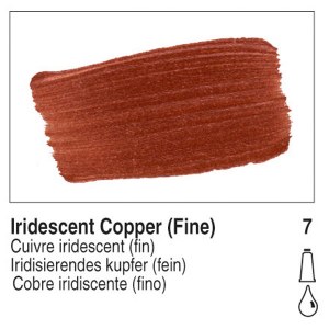 Golden Fluid Acrylic Iridescent Copper Fine 8oz 2451-5