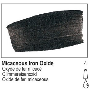 Golden Fluid Acrylic Iridescent Micaceous Iron Oxide 16oz 2460-6