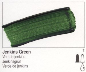 Golden Fluid Acrylic Jenkins Green 16oz 2195-6