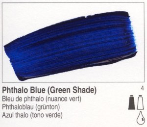 Golden Fluid Acrylic Phthalo Blue Green Shade 16oz 2255-6