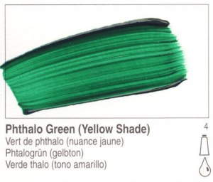 Golden Fluid Acrylic Phthalo Green Yellow Shade 4oz 2275-4