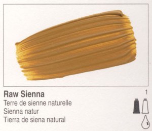Golden Fluid Acrylic Raw Sienna 1oz 2340-1