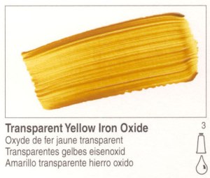 Golden Fluid Acrylic Transparent Yellow Iron Oxide 1oz 2386-1