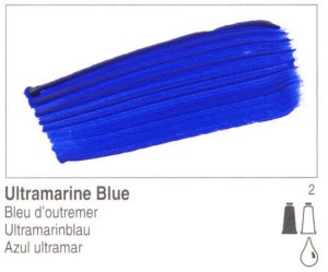 Golden Fluid Acrylic Ultramarine Blue 1oz 2400-1