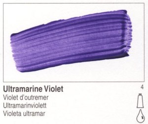 Golden Fluid Acrylic Ultramarine Violet 4oz 2401-4